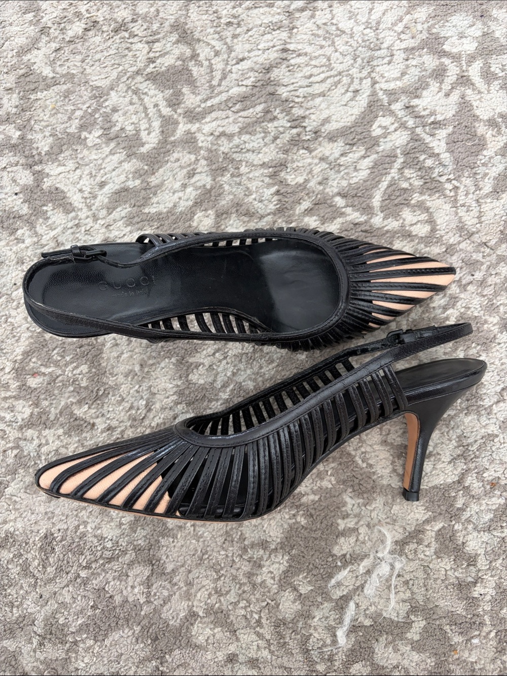 Tom Ford for Gucci Kate Moss Cage Heels sling-back Pumps